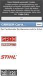 Mobile Screenshot of graeser-gartentechnik.com